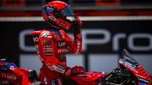 Marc Mrquez vuelve a pista en Aragn tras su doblete del fin de semana