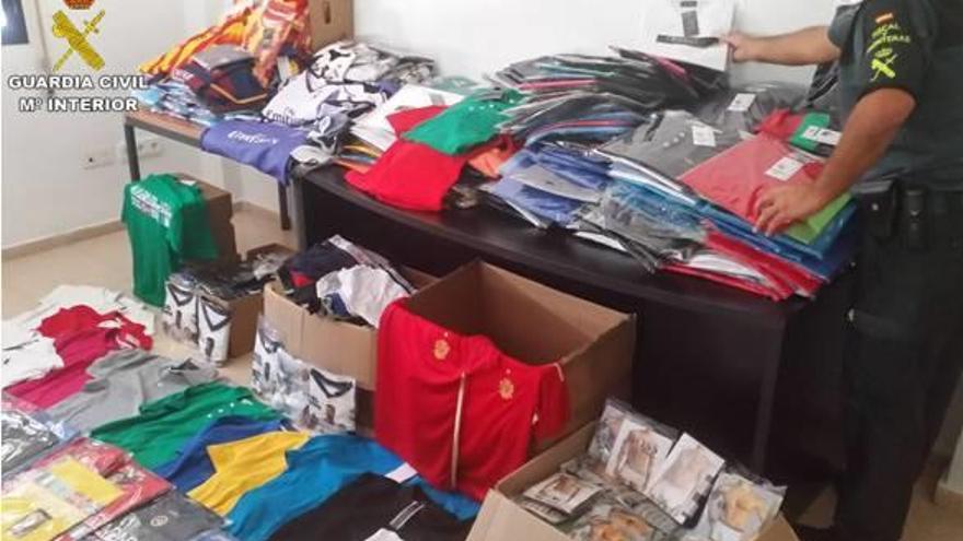 Intervienen más de 33.600 euros en prendas falsificadas en mercadillos de l&#039;Alfàs y Finestrat