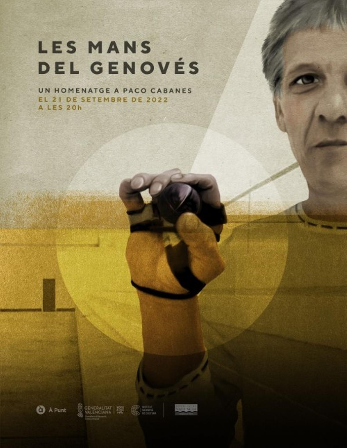 L'homenatge a El Genovés se celebra hui a les 20 hores al Teatre Principal de València.