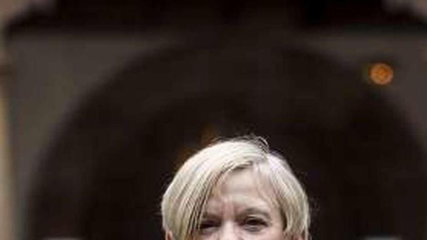 Karen Armstrong, en el hotel de la Reconquista de Oviedo.