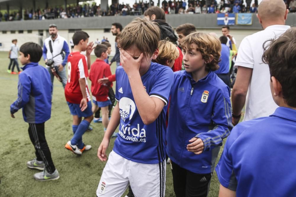 El alevín del Sporting se lleva el título