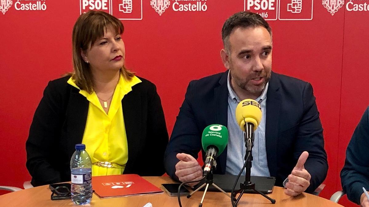 Puerta y Simó, durante la rueda de prensa de este martes.