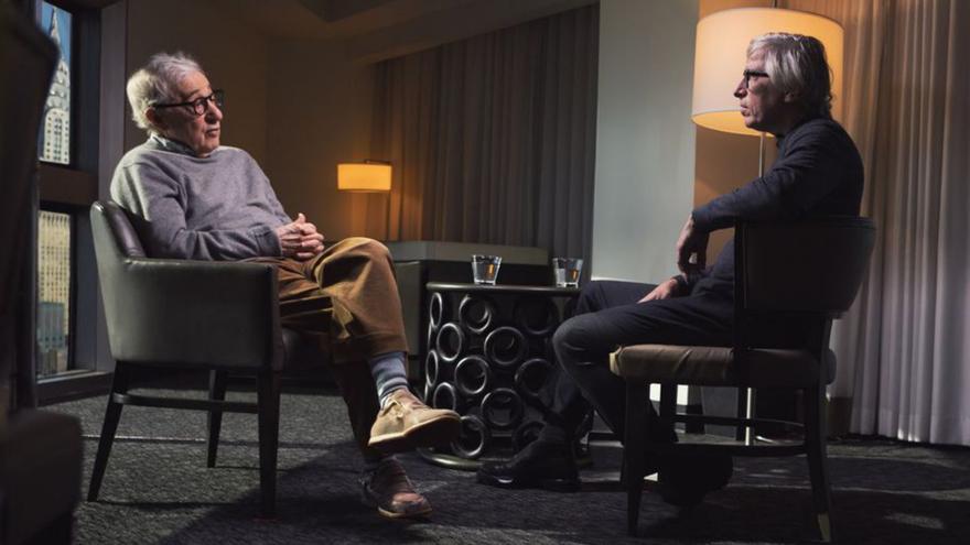 David Trueba charla con Woody Allen en Nueva York para Movistar+