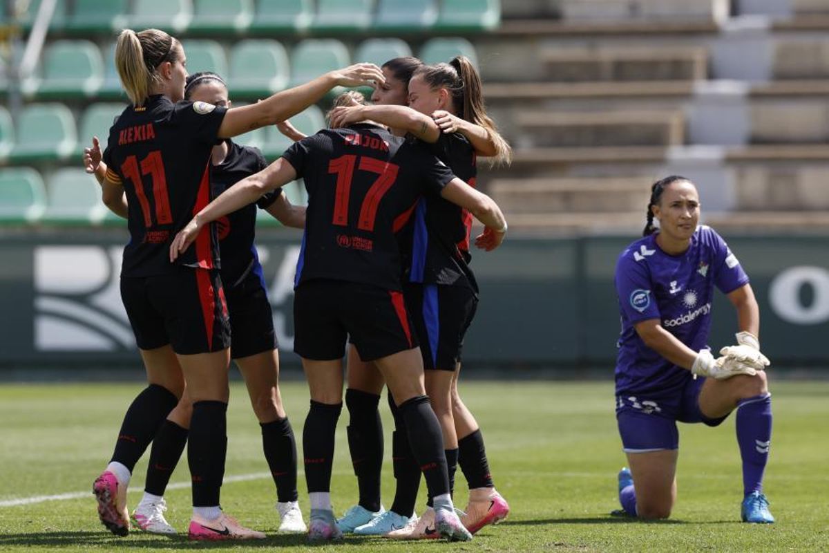 El Barça se proclama campeón de Liga F y sigue con paso firme hacia el póquer de títulos