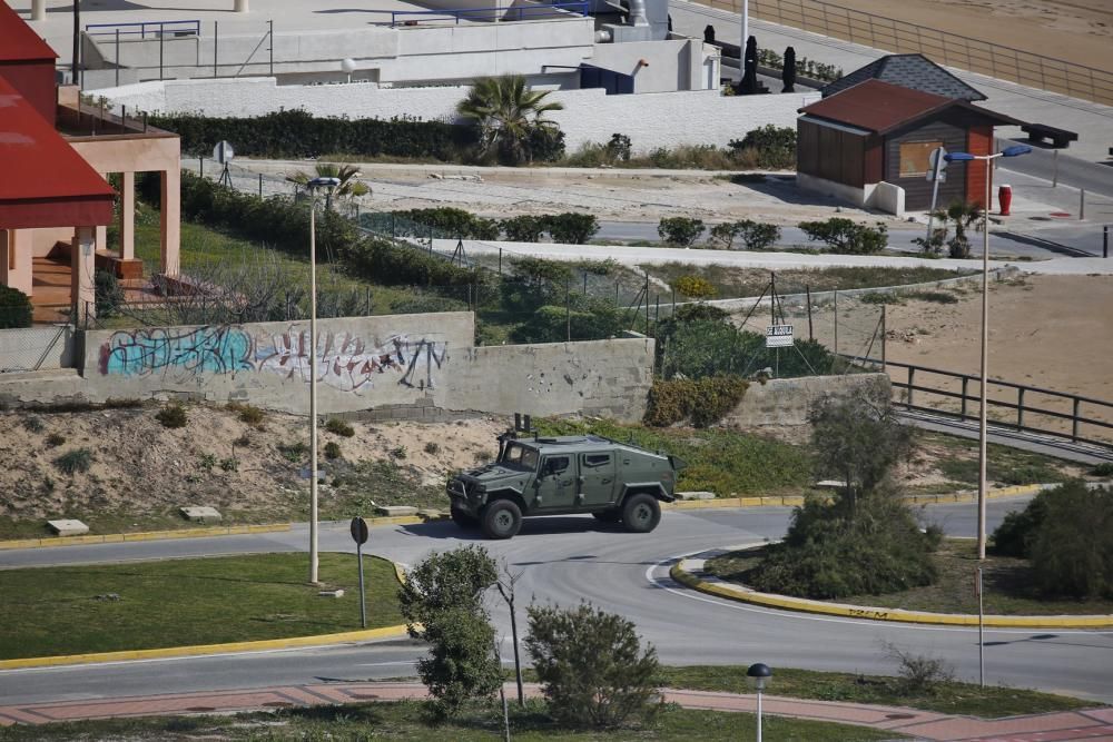 El ejército vuelve a patrullar en Torrevieja