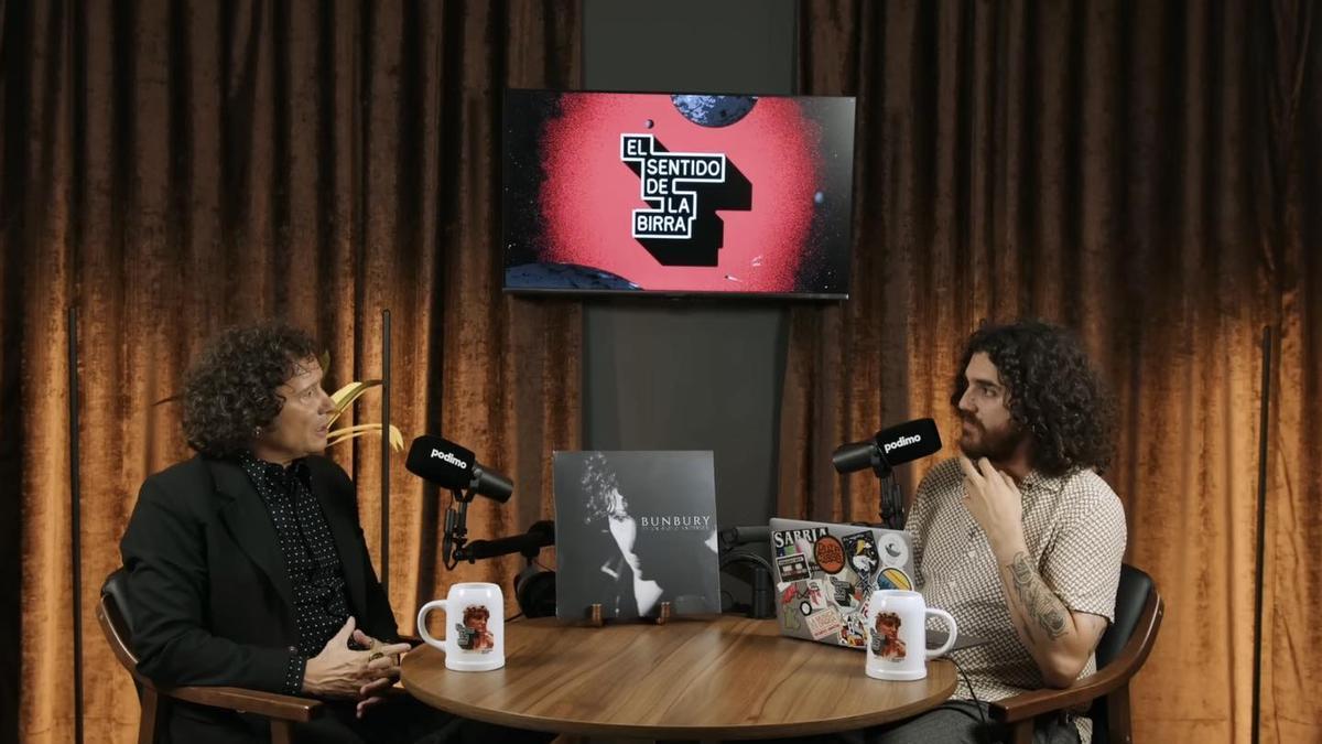 Enrique Bunbury en el podcast 'El Sentido de la Birra', de Ricardo Moya
