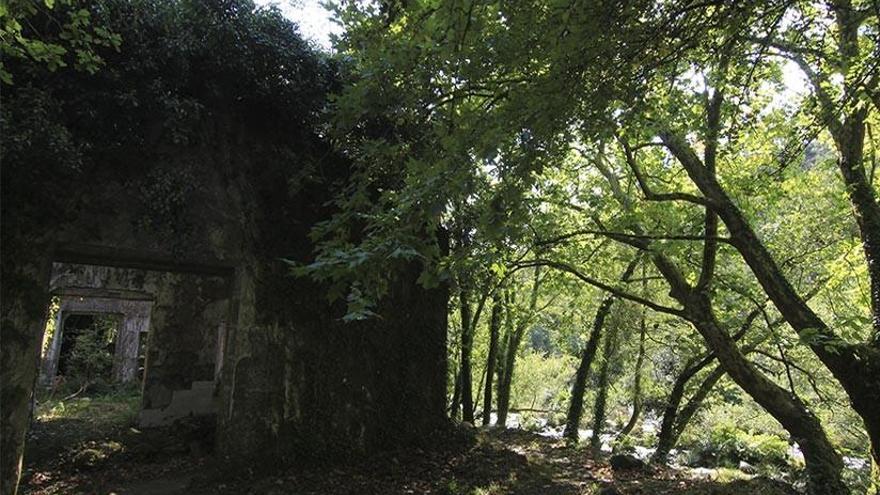 Ruinas de los baños de San Xusto. // FdV