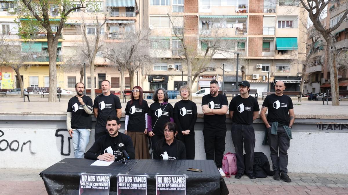 El Sindicat de Vivenda de Carolines anuncia “huelgas de alquiler” y una “ofensiva” contra los grandes tenedores en Alicante