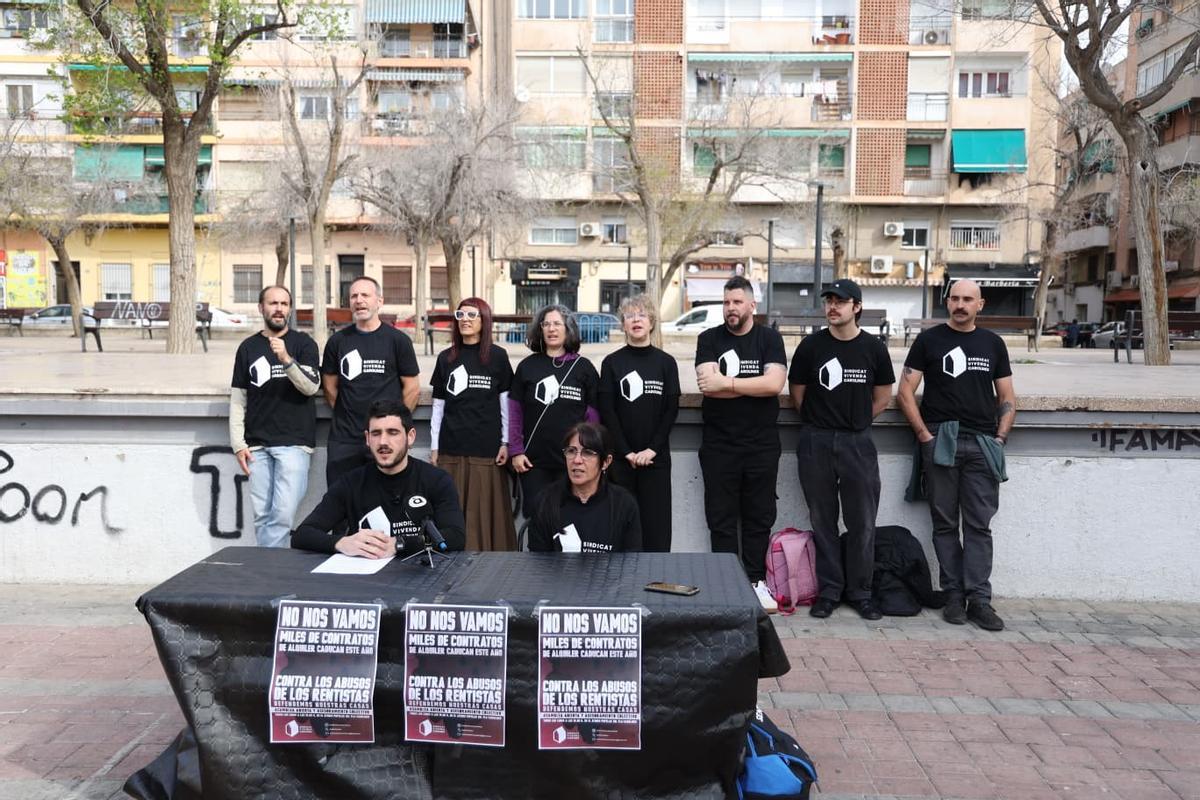 El Sindicat de Vivenda de Carolines anuncia “vagues de lloguer” i una “ofensiva” contra els grans tenidors a Alacant