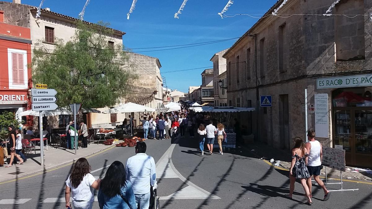 Una imagen de la feria celebrada en mayo de 2019 en ses Salines.