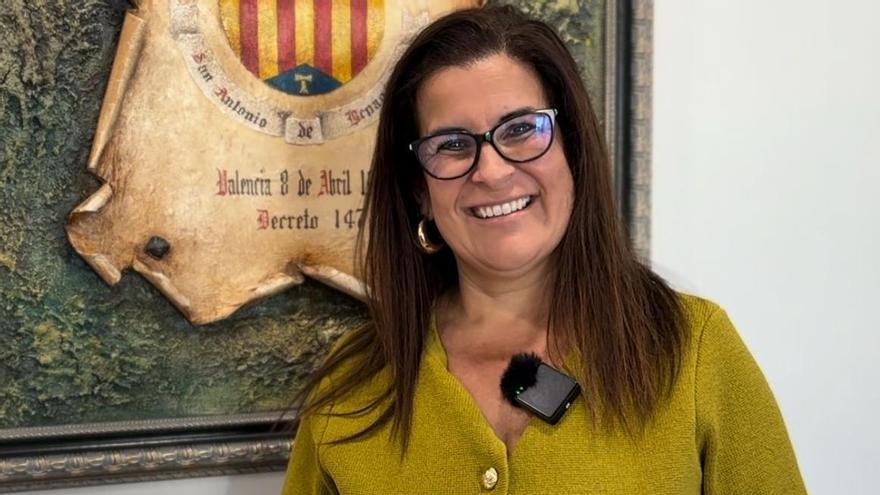 Eva María Tejedor Marí, alcaldesa de San Antonio de Benagéber.