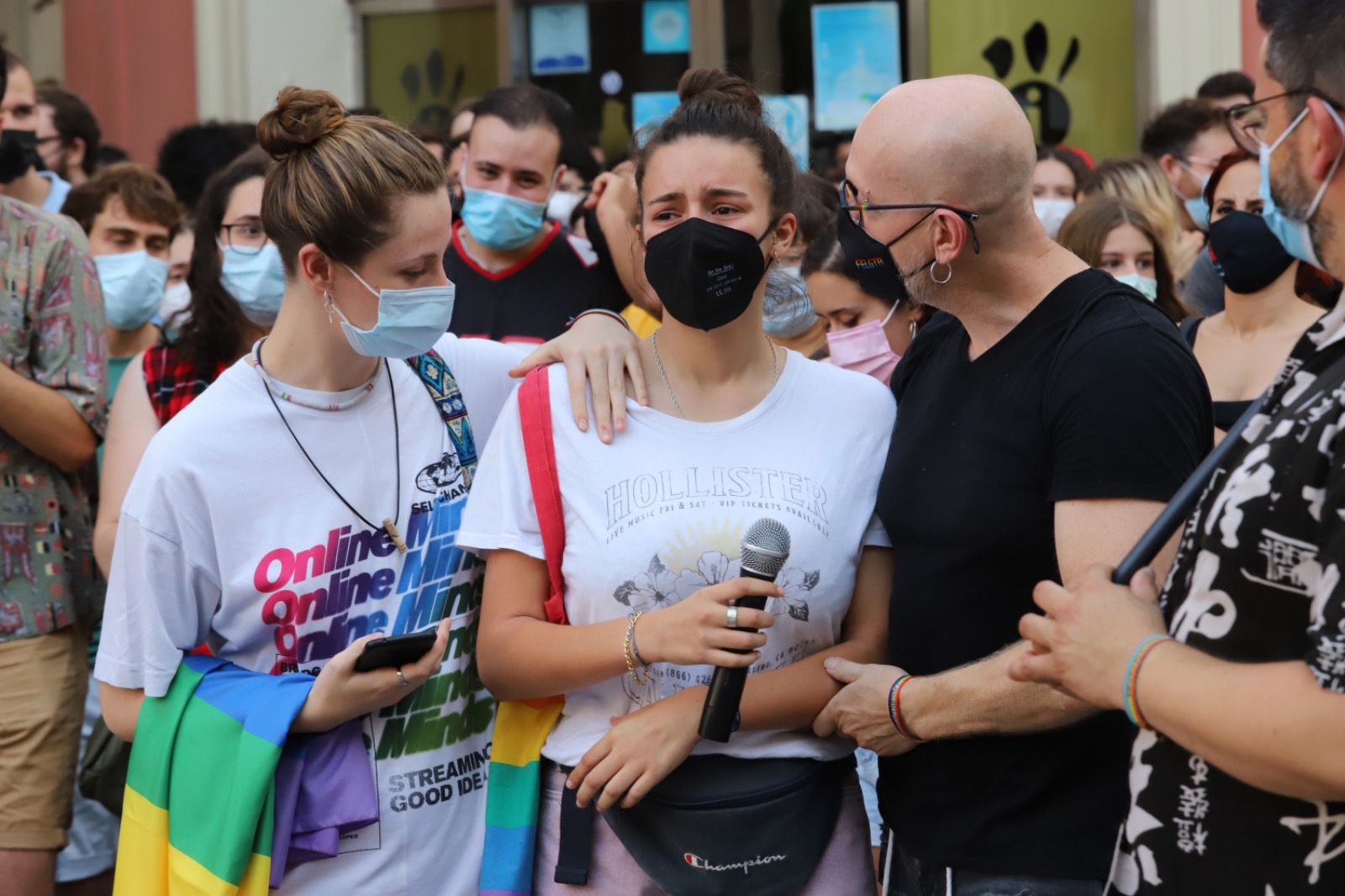 Concentración en Murcia para pedir justicia por el asesinato homófobo de Samuel