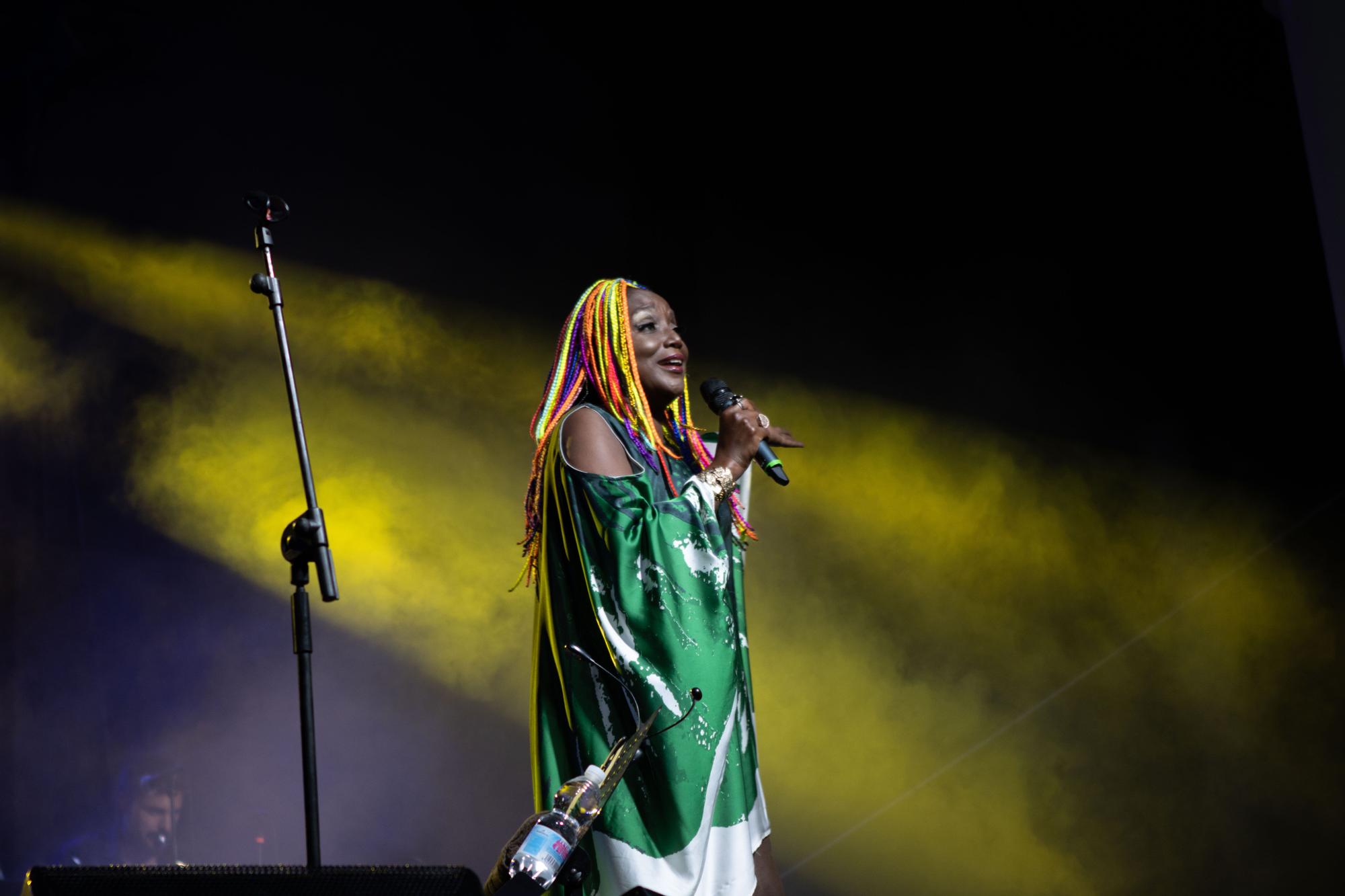 Lucrecia deslumbra en el Festival de Jazz de San Javier