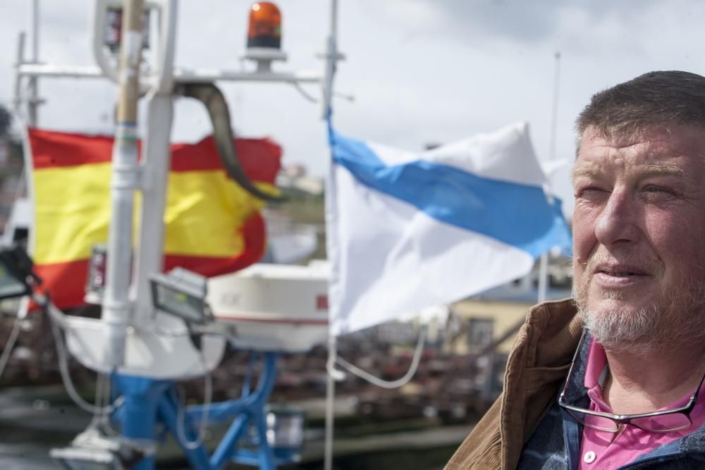 Patrón coruñés expedientado por la bandera gallega