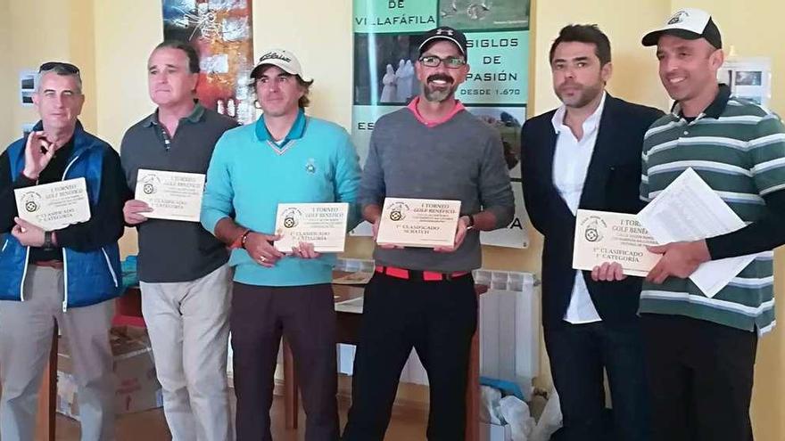 Imagen de la entrega de premios del torneo celebrado en Villarín de Campos.