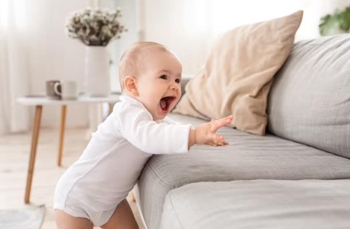 Los bebés empiezan a reír a los tres meses de vida.