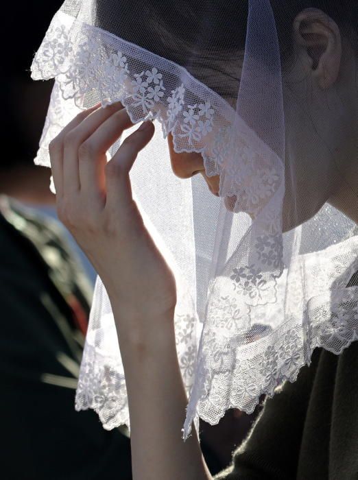 El papa celebró hoy una misa para la pequeña comunidad católica japonesa en la ciudad de Nagasaki, símbolo tanto del martirio de los cristianos en el pasado como de la bomba atómica.