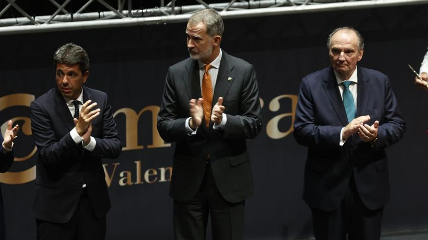 El rey preside la Noche de la Economía Valenciana