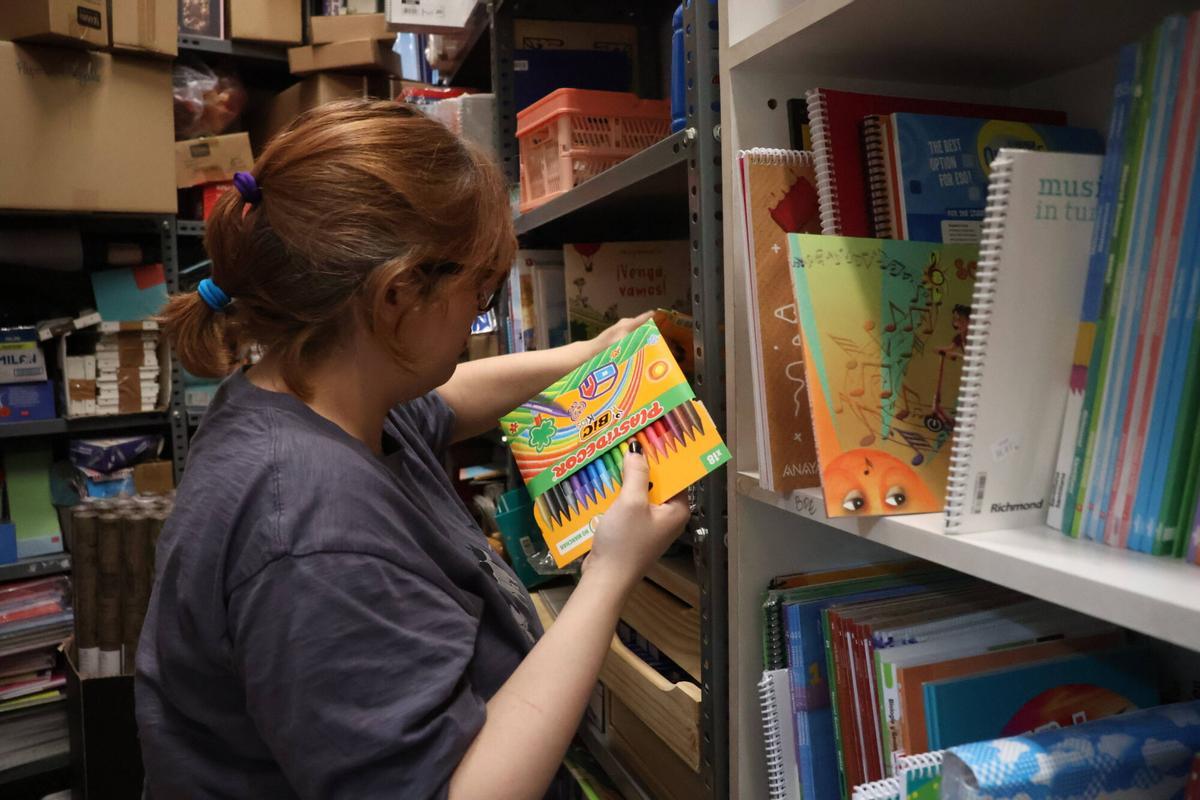 Compra de material escolar para el nuevo curso