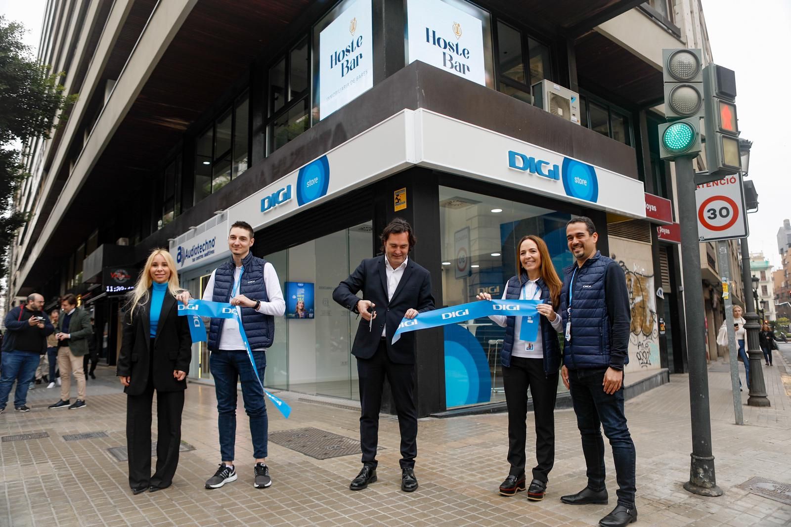 Digi abre en València su primera tienda