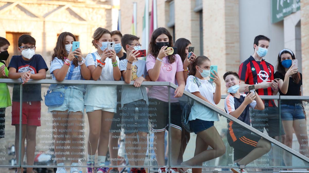 Recibimiento de Fátima Gálvez en Baena