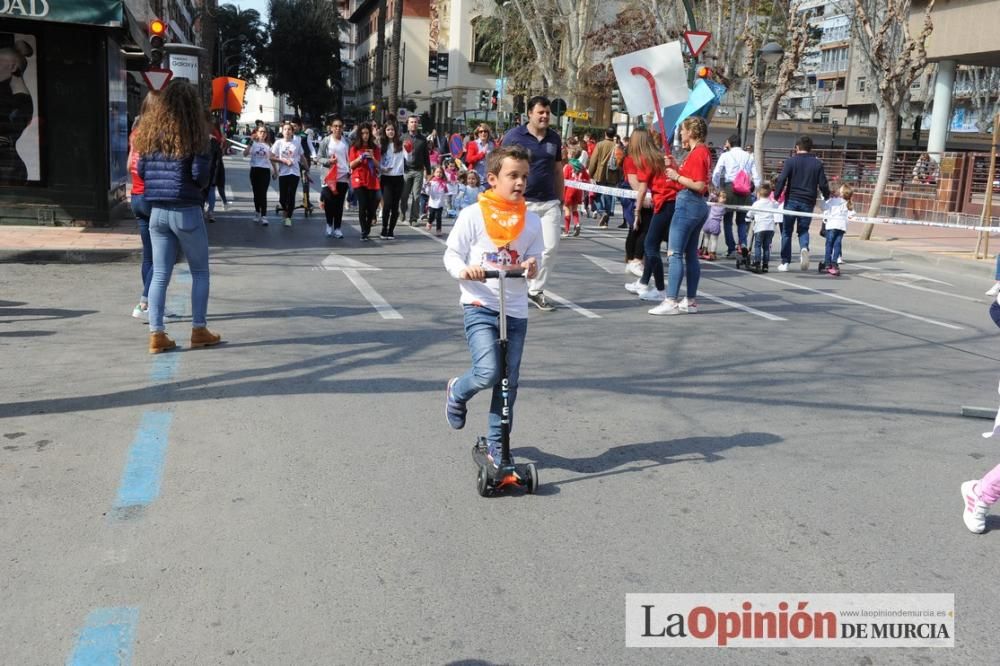 Marcha solidaria de Jesús-María por Haití