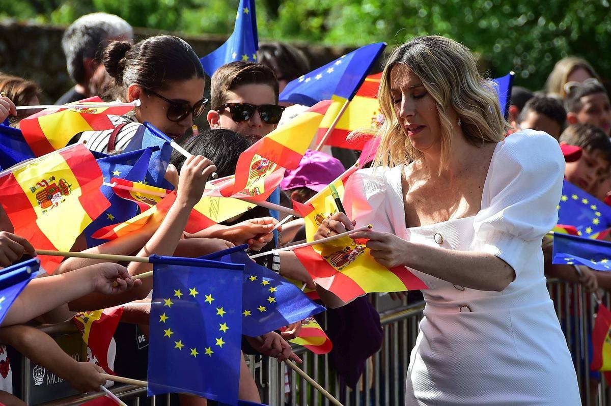 Fotogalería | La llegada del Rey de España, Felipe VI, al Monasterio de Yuste, en imágenes