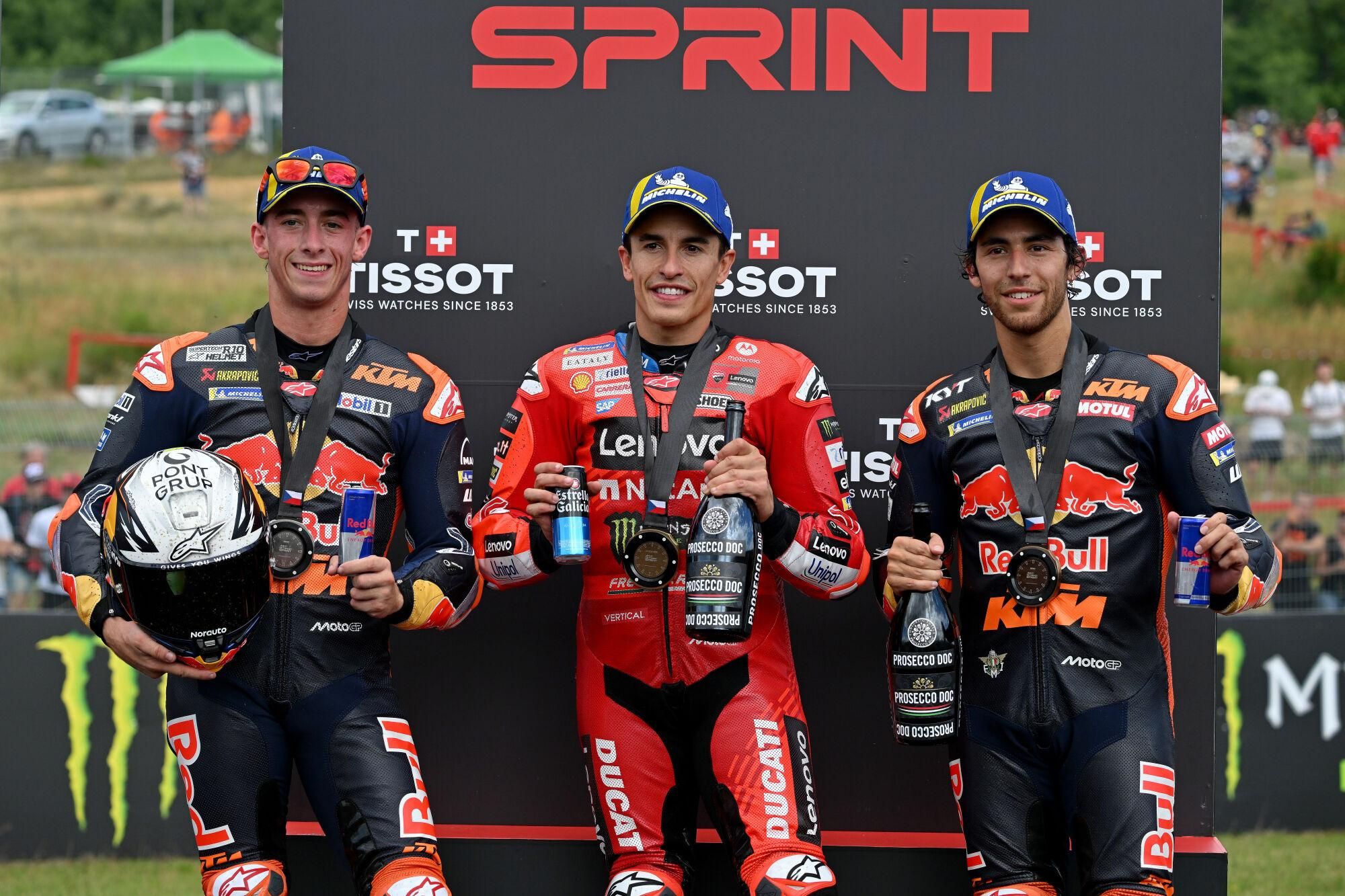 
El Gran Premio de República Checa de MotoGP.