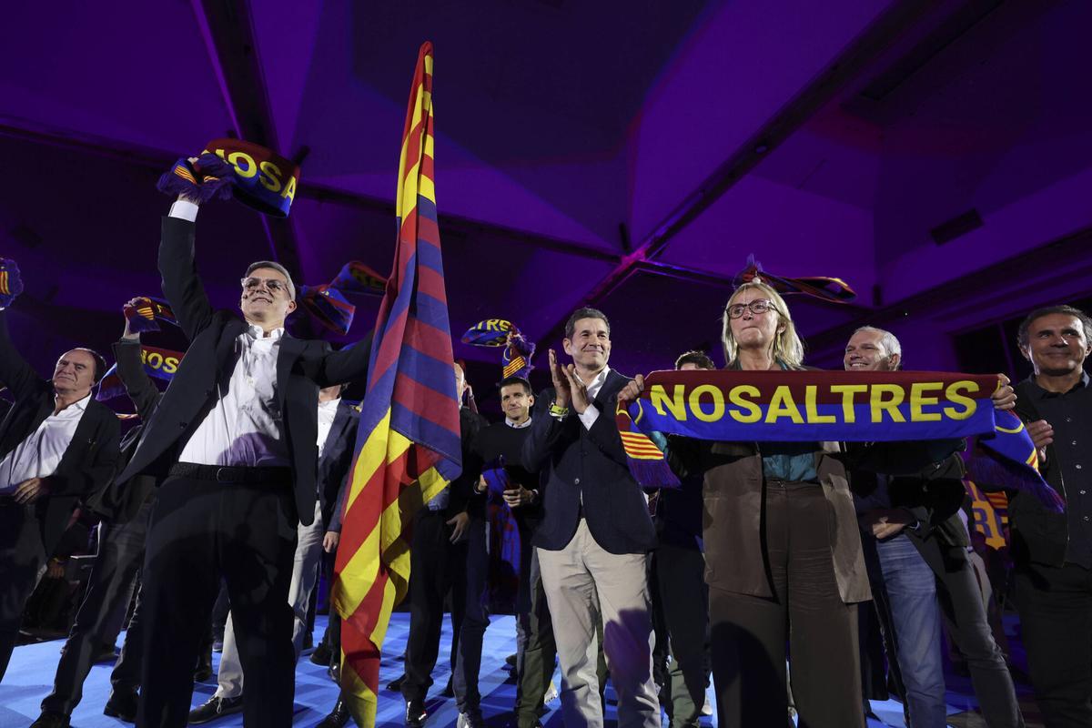 Acto de presentación de 'Nosaltres' la candidatura liderada por Víctor Font