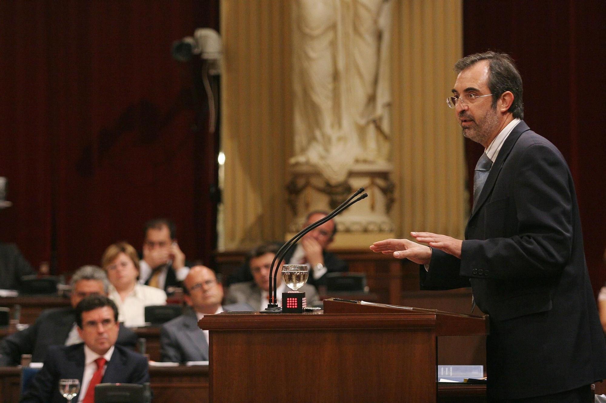 Los momentos de la vida política de Pere Sampol