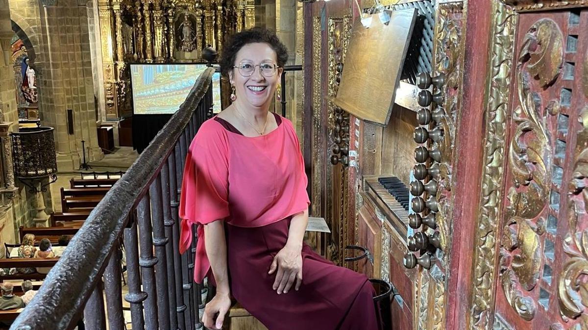 Pilar Cabrera, antel del recital.