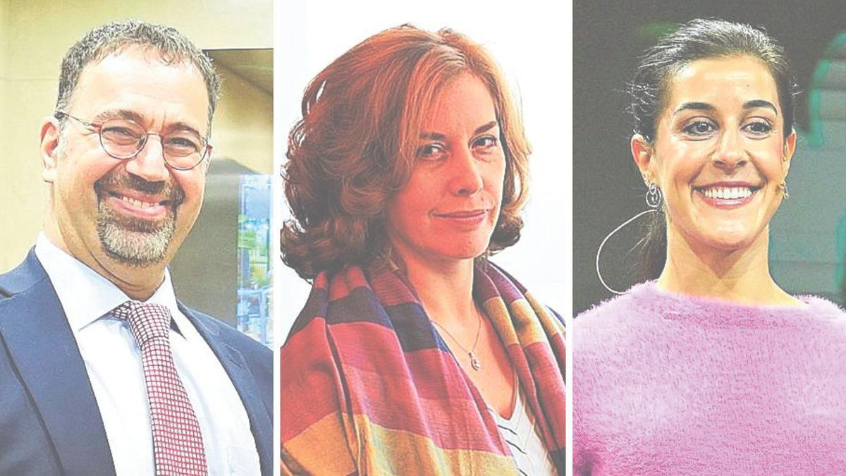 Daron Acemoglu, Alicia García-Herrero y Carolina Marín.