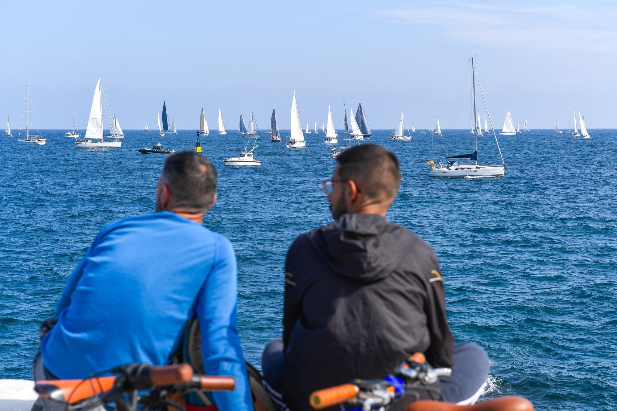 Salida de la regata ARC 2021 de Las Palmas de Gran Canaria