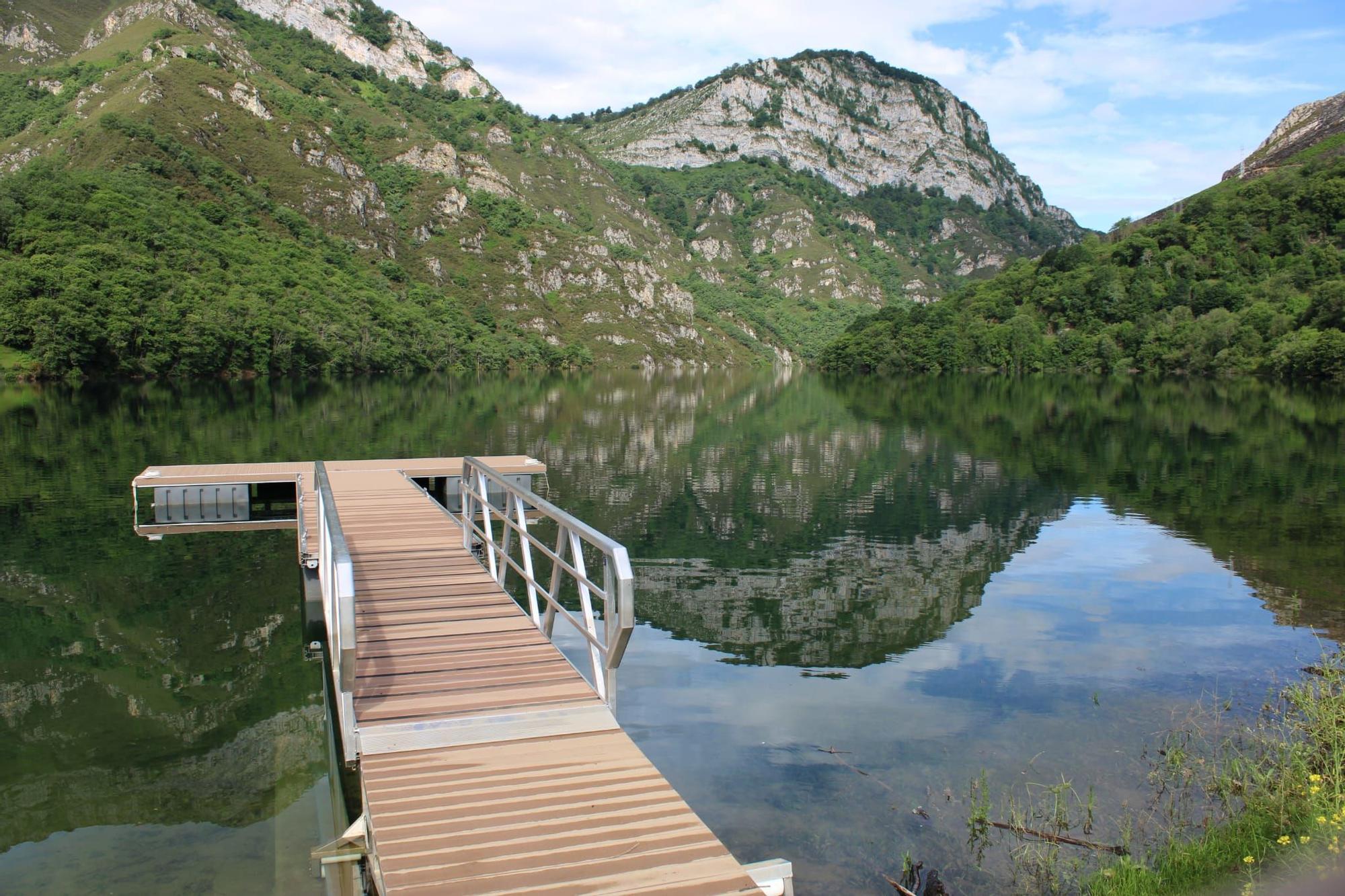 Tanes se prepara para ser la capital del piragüismo de Asturias