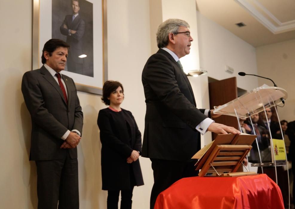 Toma de posesión de Mariano Marín como delegado del Gobierno en Asturias