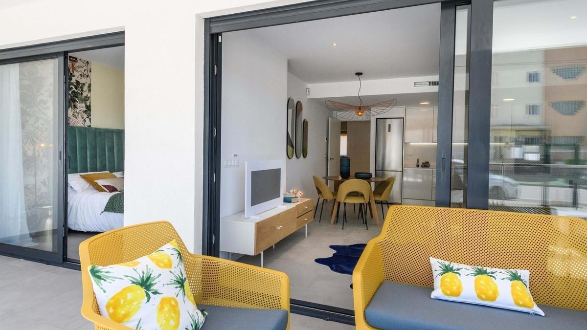 El amplio piso a la venta en Orihuela Costa
