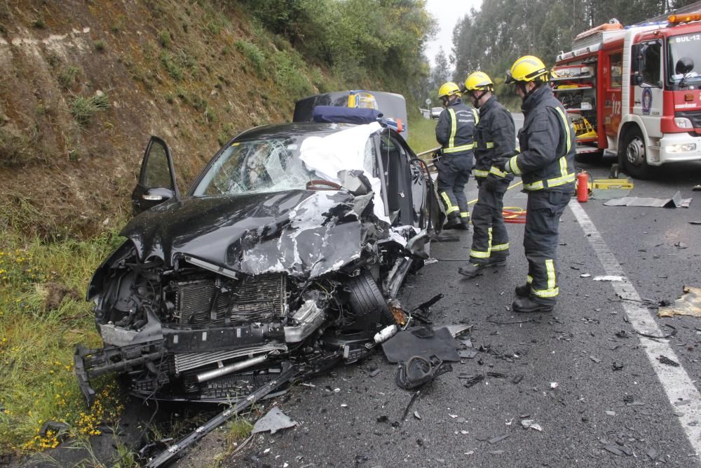 Accidente en Marín