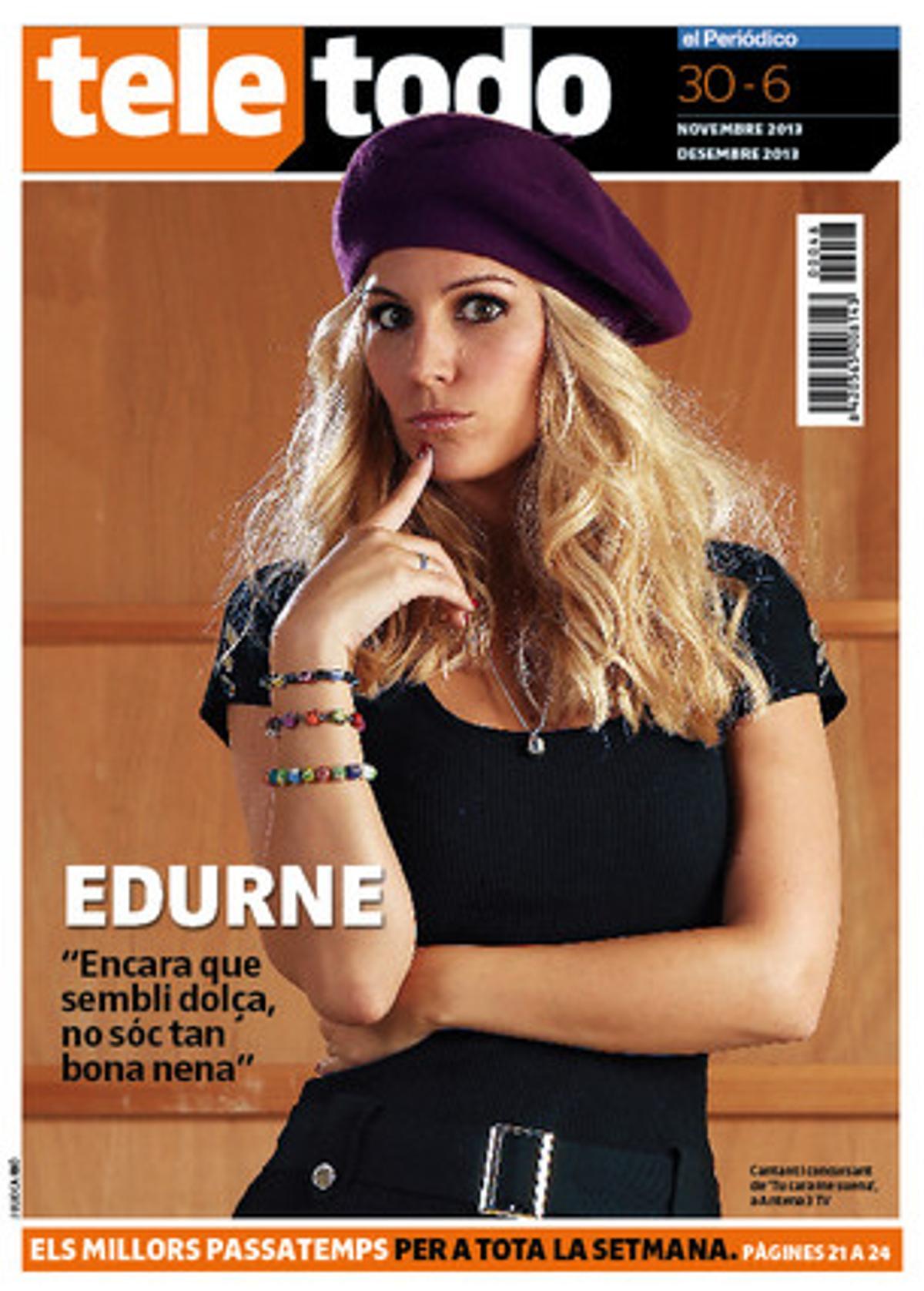 La portada del ’Teletodo’ d’aquest dissabte. La portada del ’Teletodo’ d’aquest dissabte.