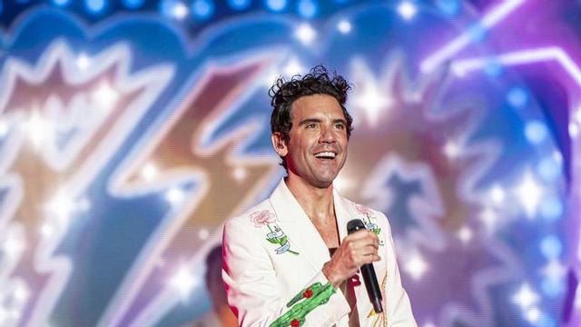 Mika, durant el seu últim concert a Les Nits de Barcelona, ara Les Nits Occident, el juliol del 2024.