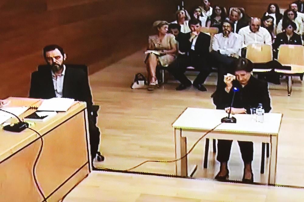 Cuarta sesión del juicio del caso Sala en Alicante