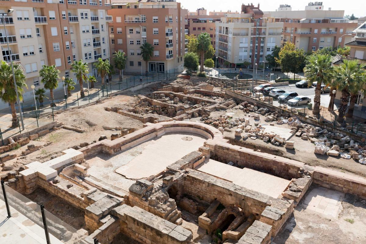 Termas romanas de Mura en Llíria.