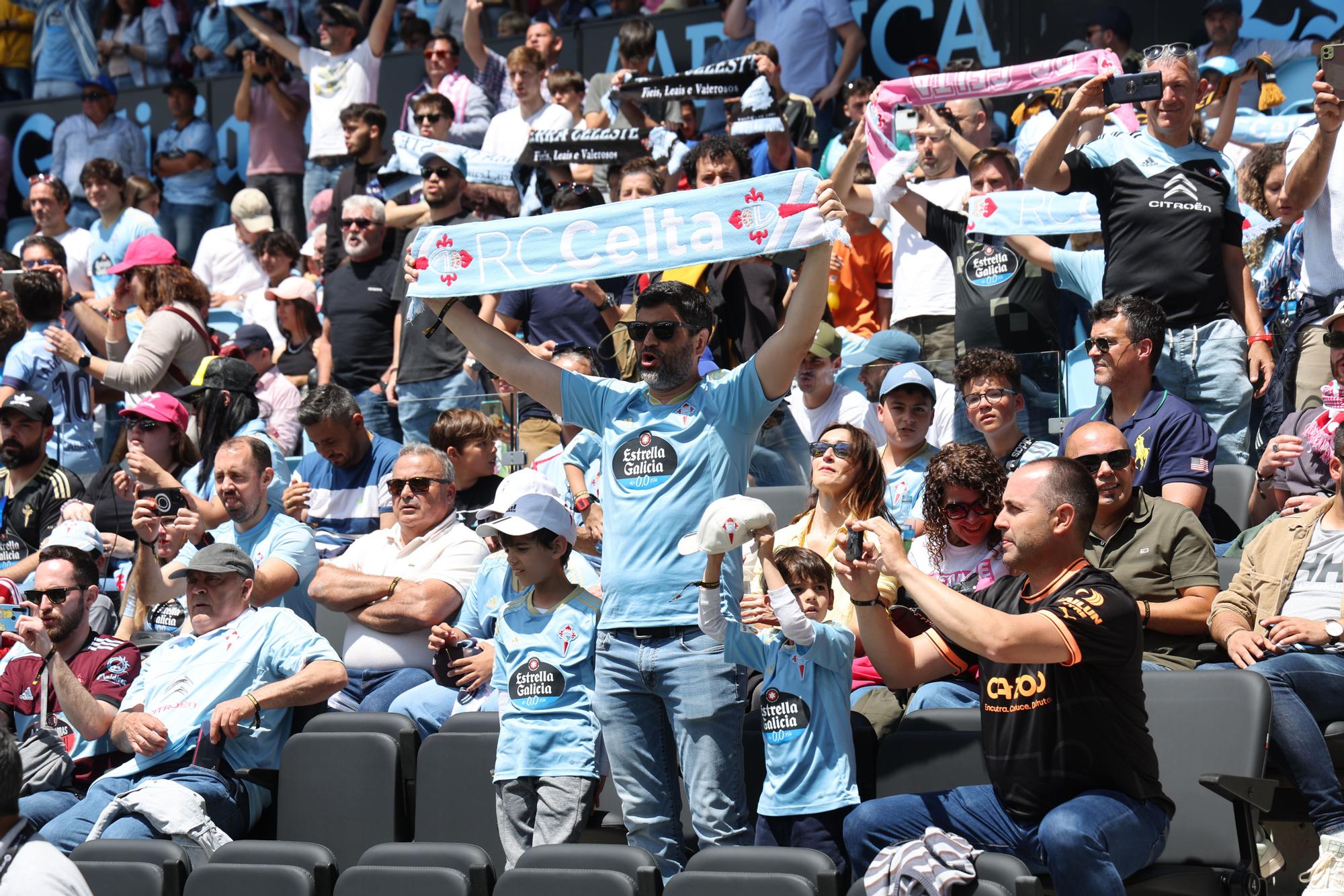 Las mejores imágenes del Celta - Valencia