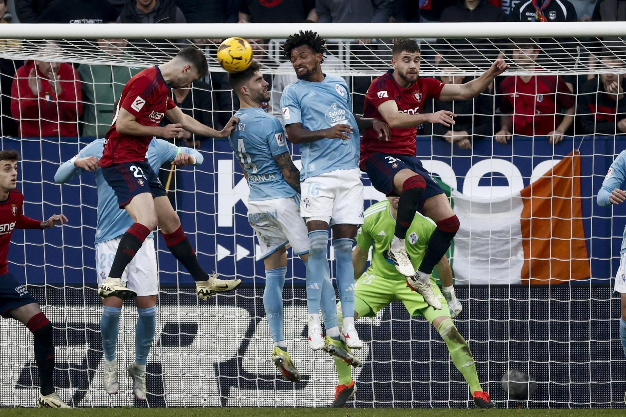 Las mejores imágenes del Osasuna-Celta