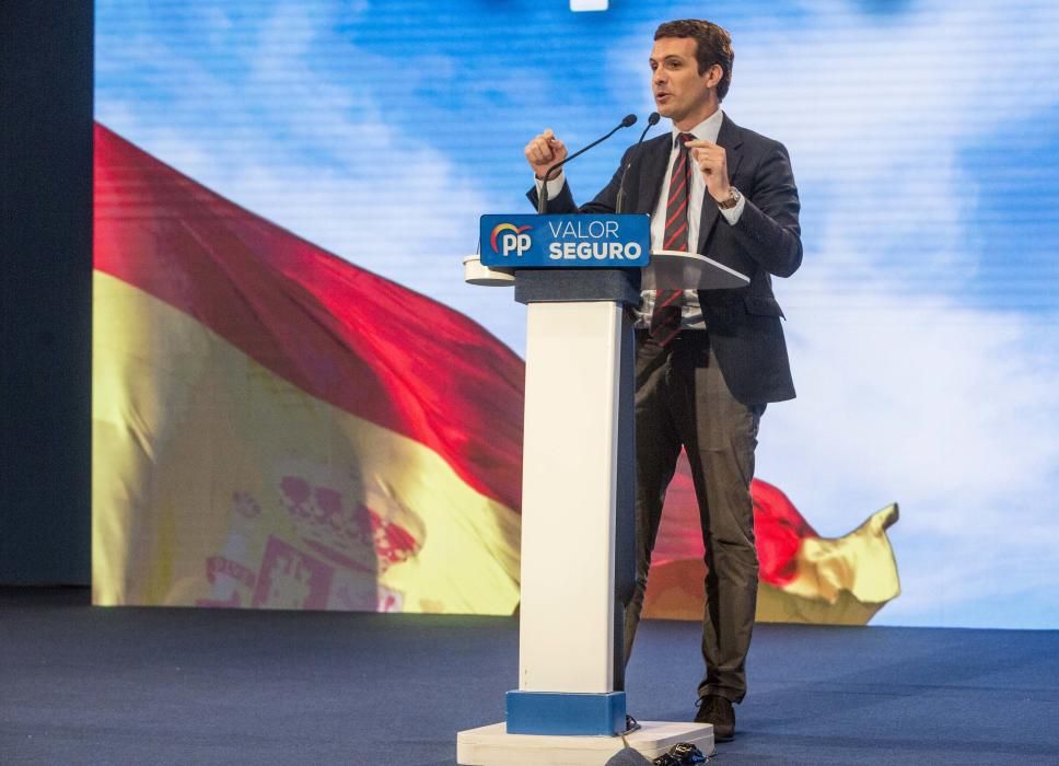 Pablo Casado reivindica que solo el PP defiende a las clases medias.