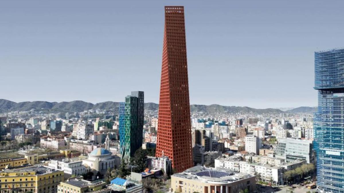 Torre Barcelona en Tirana