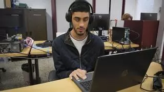 Quintín Siverio Sánchez, estudiante de informática ciego de Gran Canaria: "Hay que concienciar a la gente, pero no con charlas, sino con medidas"