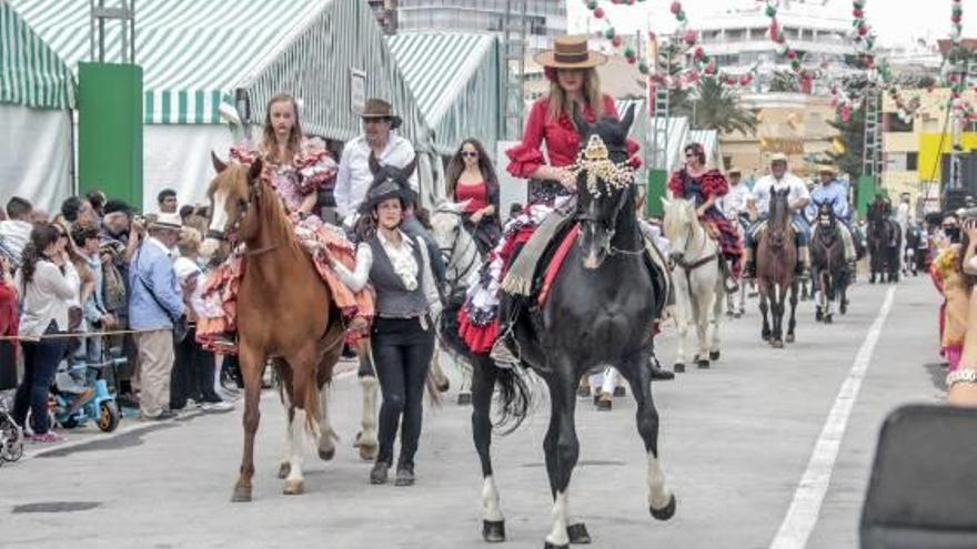 Imagen de la Feria de Sevillanas organizada por la Casa de Andalucía Rafael Alberti en 2016.