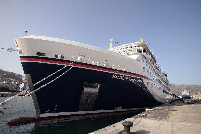 Cruceros en el puerto de la capital tinerfeña