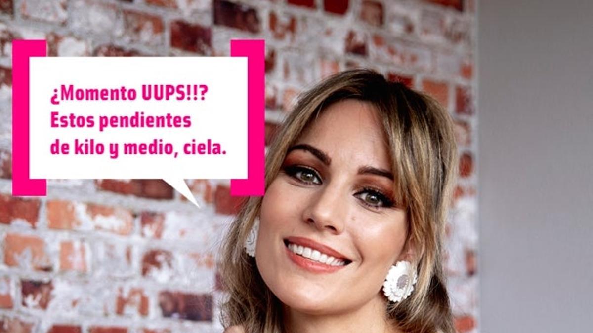 Edurne con pendientes grandes, habla de su nuevo disco