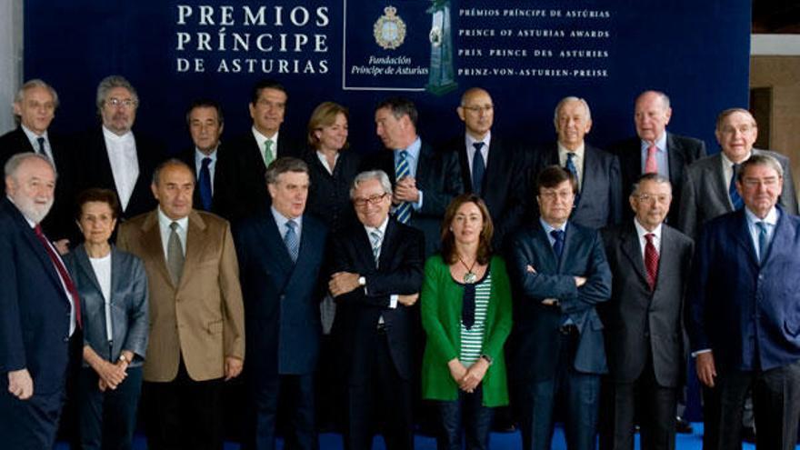 Miembros del jurado del Premio Príncipe de Comunicación y Humanidades.